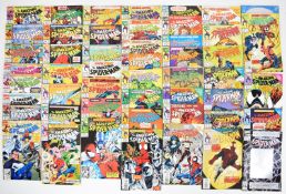 Fifty Copper Age The Amazing Spider-Man comics by Marvel comprising issues #351-401 (missing 361),