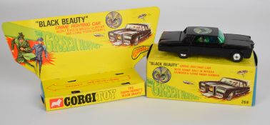 Corgi Toys diecast model The Green Hornet 'Black Beauty' crime fighting car, 268, with black body,
