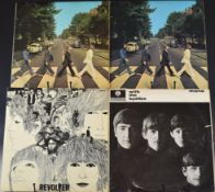 The Beatles - Twelve LPs comprising Please Please Me (PCS 3042) with front laminated Garrod and