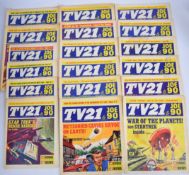 Over two-hundred issues of Gerry Anderson's TV Century 21 featuring Stingray, Captain Scarlet, Joe