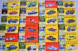 Twenty-four Lledo Vanguards diecast model cars to include Hillman Imp, Triumph Dolomite Sprint,