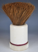 Vintage shop display oversized shaving brush, height 22.5cm