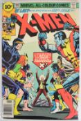 X-Men #100 comic by Marvel (1976), old team vs new, key Bronze Age book.