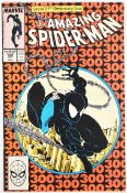 The Amazing Spider-Man Special 25th Anniversary issue #300 by Marvel Comics, origin and first