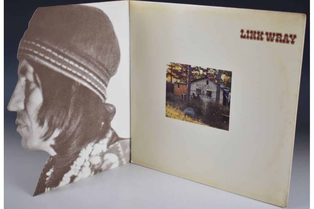 Link Wray - USA issue first release LP with die cut gatefold cover around face, sterling stamped - Image 3 of 4
