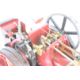 Maxitrak 1 inch scale Burrell live steam traction engine, with gas fired silver soldered boiler, - Image 7 of 17