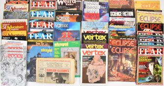 A collection of 1970's / 80's Science Fiction and Horror magazines.