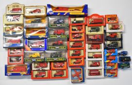 Over forty diecast model Royal Mail / Post Office vans, manufacturers include Corgi, Lledo and