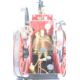 Maxitrak 1 inch scale Burrell live steam traction engine, with gas fired silver soldered boiler, - Image 16 of 17