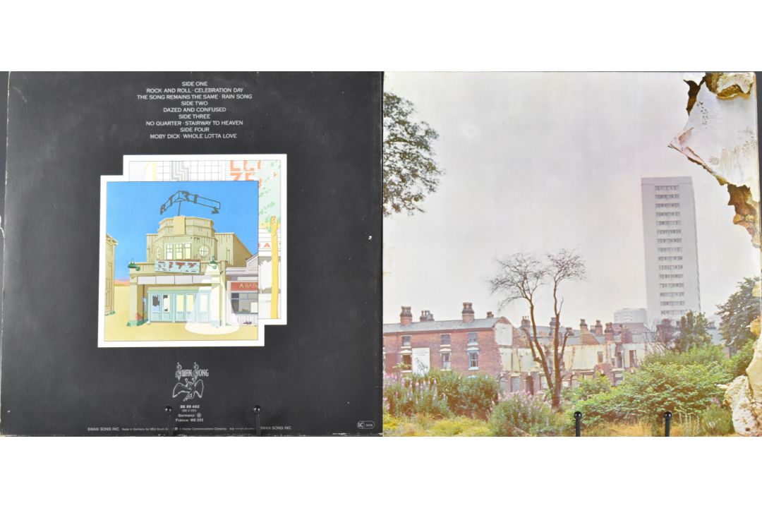 Led Zeppelin - Two LPs comprising Untitled and The Songs Remains The Same, records appear Ex - Image 2 of 6
