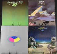 Yes - Fifteen Prog Rock LPs including Yes (Atlantic 588190), Time And A Word (K40085), The Yes Album