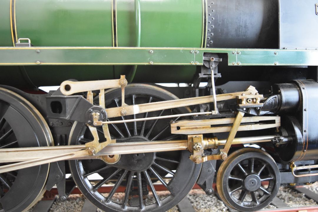 John Adams of Poole exhibition standard 5 inch gauge Britannia class 4-6-2 live steam locomotive and - Image 32 of 47