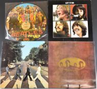The Beatles and Solo - Seven LPs comprising Sgt Pepper's Lonely Hearts Club Band picture disc, Abbey