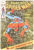 The Amazing Spider-Man #100 by Marvel Comics (1971) anniversary issue, John Romita cover art.