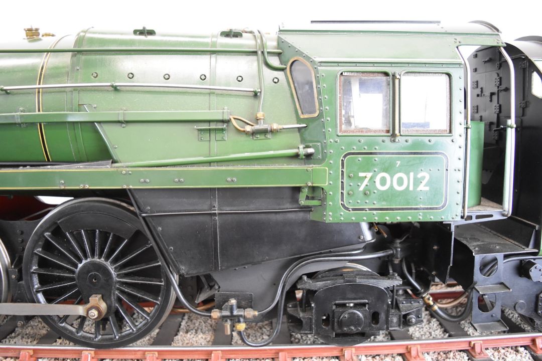 John Adams of Poole exhibition standard 5 inch gauge Britannia class 4-6-2 live steam locomotive and - Image 10 of 47