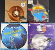 Mainly 1980's collection of Rock and Pop records including twelve picture discs, one 10