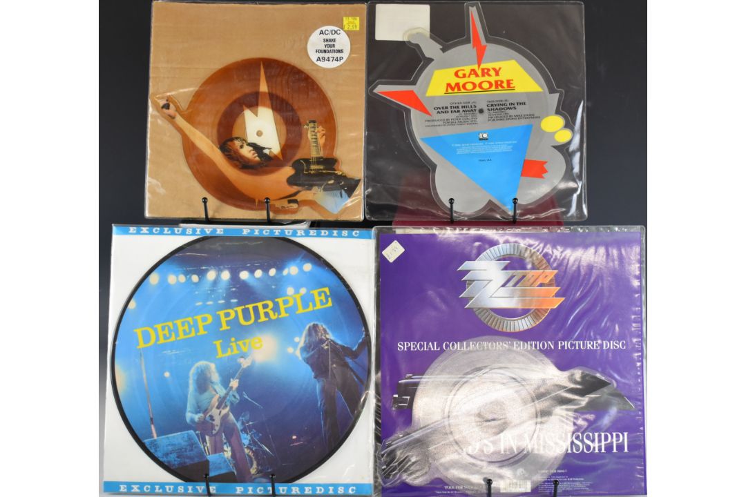 Mainly 1980's collection of Rock and Pop records including twelve picture discs, one 10" single - Image 1 of 4