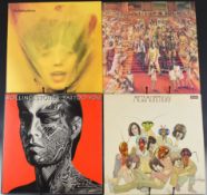 The Rolling Stones - Four LPs comprising Goats Head Soup with gatefold sleeve and two inserts, It'