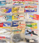 Fifteen early Airfix 1:72 scale plastic model aircraft  kits to include Supermarine Walrus II