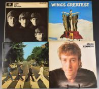 Beatles and solo collection comprising With The Beatles, Abbey Road, Rock 'n' Roll Music Vol 1 &