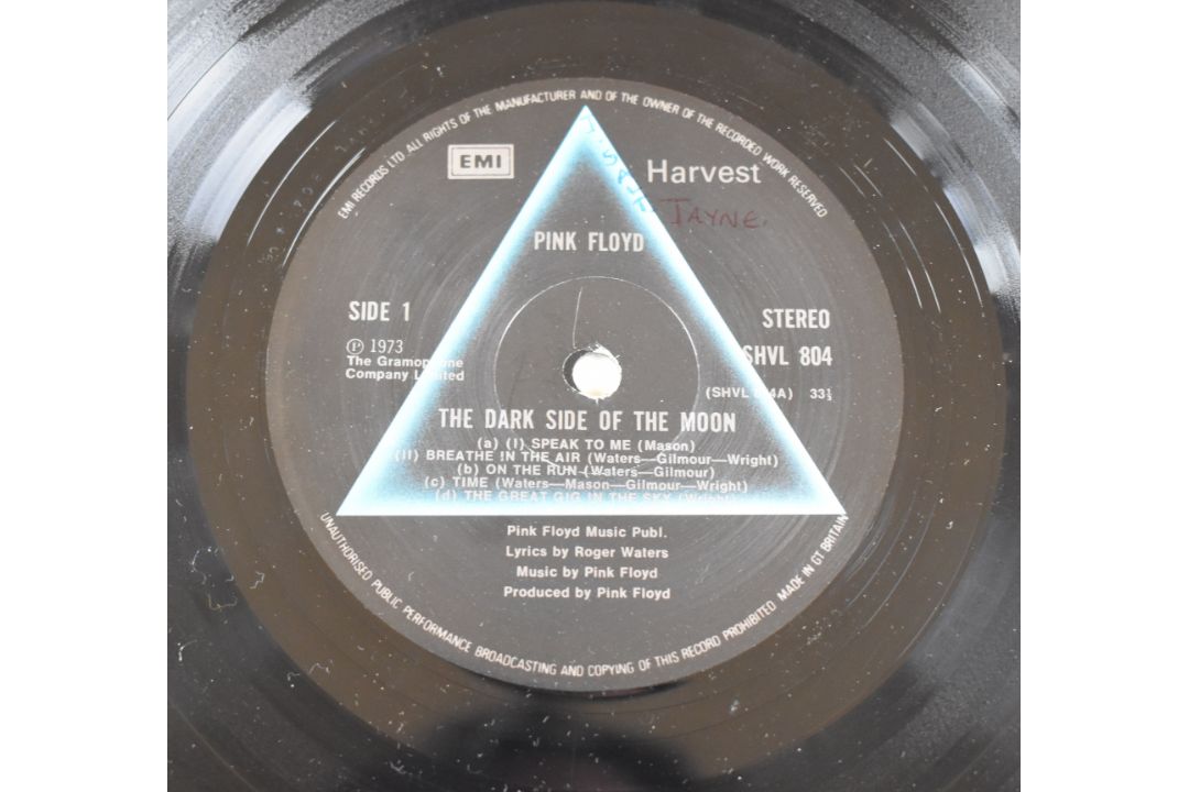 Pink Floyd - Dark Side Of The Moon (SHVL 804), record and sleeve generally appear VG+ - Image 3 of 3