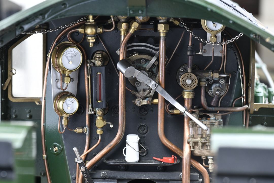 Exhibition standard 7¼ inch gauge 1.5 inch to the foot live steam 4-6-0 British Railways, ex GWR - Image 39 of 68