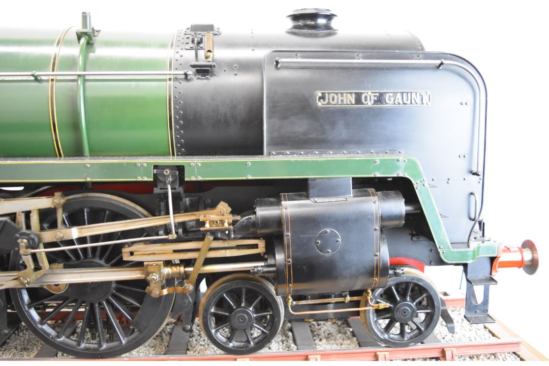 John Adams of Poole exhibition standard 5 inch gauge Britannia class 4-6-2 live steam locomotive and - Image 30 of 47