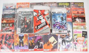 Approximately one hundred and eighty modern age Marvel comics comprising mostly Spider-Man and