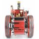 Maxitrak 1 inch scale Burrell live steam traction engine, with gas fired silver soldered boiler, - Image 15 of 17