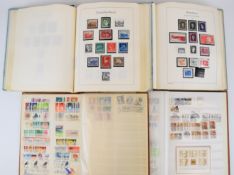 A large German collection of mint and used stamps from early issues to modern, in fifteen stock