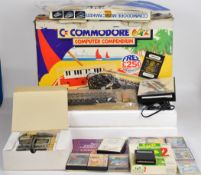 Commodore 64 retro gaming system 'Computer Compendium' edition, with power supply, cassette deck,
