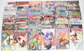 One hundred Spider-Man one shot and mini-series comics by Marvel to include Spider-Man Noir,