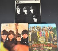 The Beatles - Three LPs comprising Sgt Pepper's Lonely Hearts Club Band (PCS 7027) with 'The