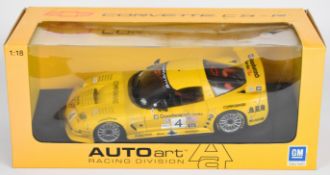 Autoart 1:18 scale diecast model Chevrolet Corvette C5-R Le Mans racing car, in original window