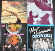 Eight Rock, Prog Rock and Heavy Rock LPs comprising Iron Butterfly In A Gadda Da Vida (Atlantic