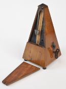 Maezel Paquet 1815-1846 French Metronome in mahogany or similar casing, together with key