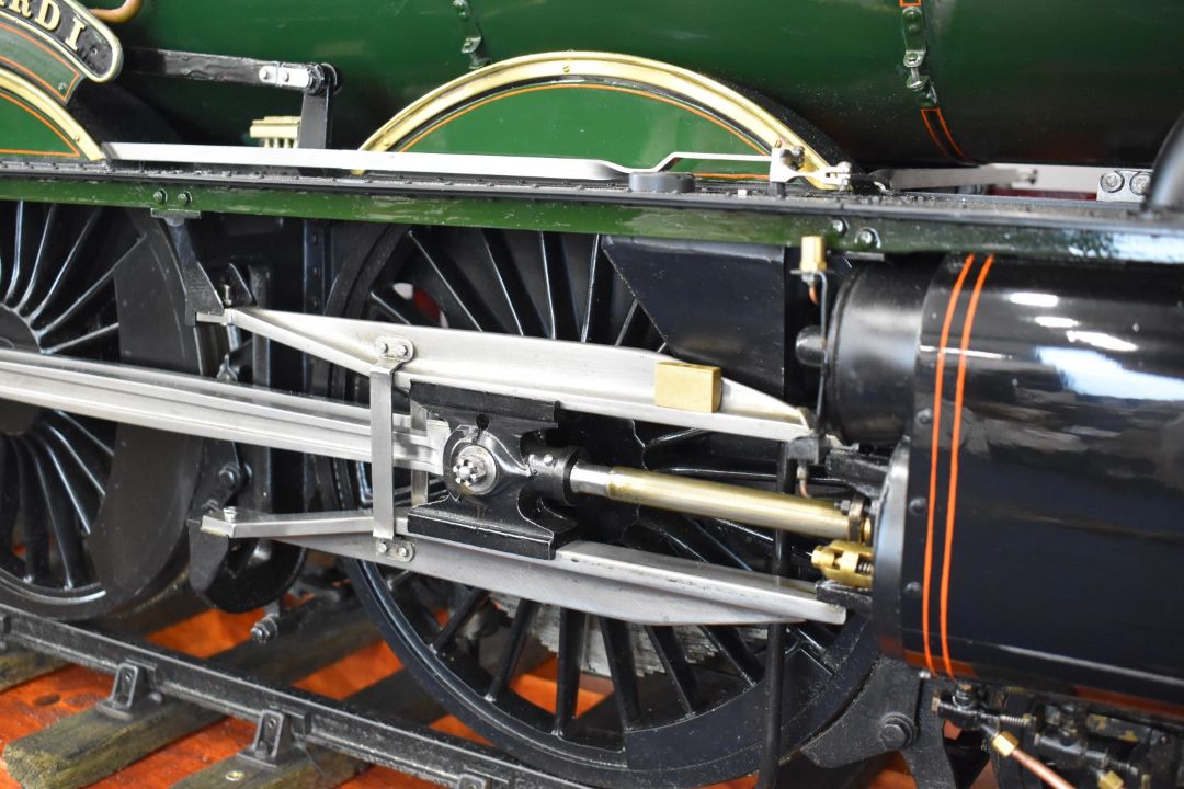 Exhibition standard 7¼ inch gauge 1.5 inch to the foot live steam 4-6-0 British Railways, ex GWR - Image 24 of 68