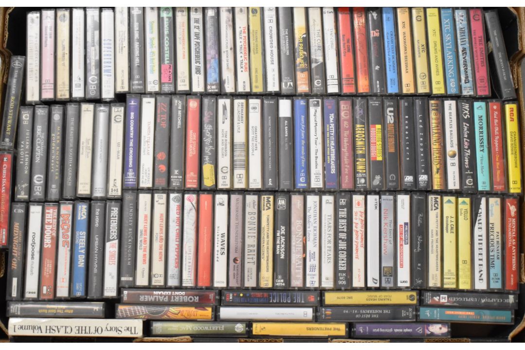 Over 250 New Wave / Post Punk, Rock and Pop cassette albums including The Smiths, Nirvana, XTC, - Image 4 of 4