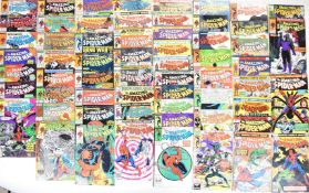 Sixty The Amazing Spider-Man comics by Marvel to include issues #79 and #135, early Prowler and