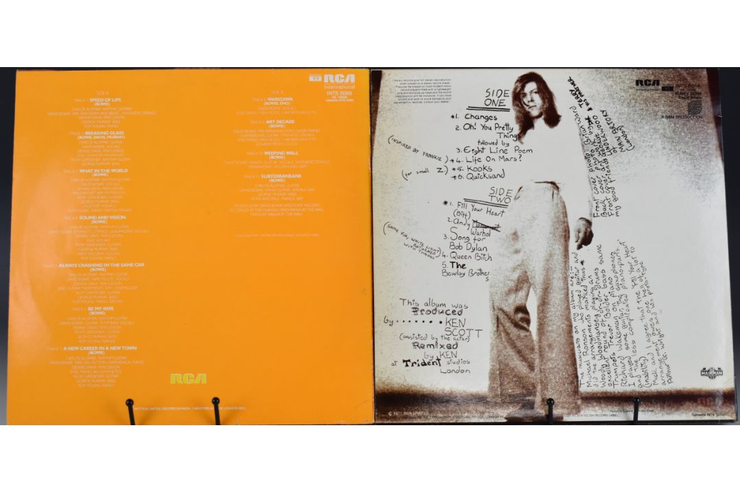 David Bowie - Two LPs comprising Low and Hunky Dory, both records appear Ex+ - Image 2 of 4