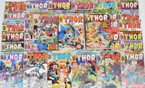 Ninety-six Bronze Age Thor comics by Marvel comprising a largely unbroken run of issues #232-335.