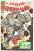The Amazing Spider-Man #41 by Marvel Comics (1966), first appearance of Rhino (Aleksei Sytsevich),