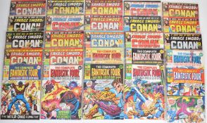 Twenty-six 1970's British Marvel comics comprising The Savage Sword of Conan and The Complete
