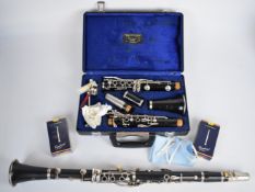 Two woodwind Bb clarinets comprising Besson of London 292886 and Buffet Crampon Paris 1187611,
