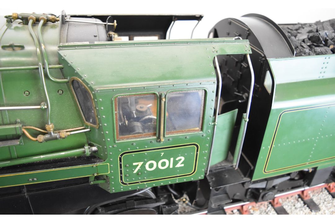 John Adams of Poole exhibition standard 5 inch gauge Britannia class 4-6-2 live steam locomotive and - Image 19 of 47