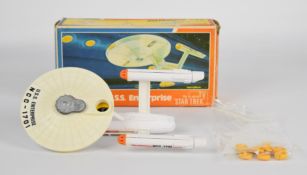 Dinky Toys Star Trek diecast model U.S.S. Enterprise ship, 358, in original box with inner