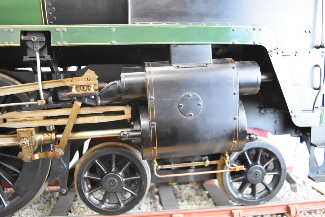 John Adams of Poole exhibition standard 5 inch gauge Britannia class 4-6-2 live steam locomotive and - Image 31 of 47