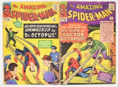 The Amazing Spider-Man #11 and #12 by Marvel Comics (1964), second and third appearance of Doctor