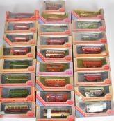 Twenty-five Gilbow Exclusive First Editions (EFE) 1:76 scale diecast model buses to include