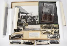 Approximately twenty five vintage car interest posters, mainly relating to rallies held circa 20